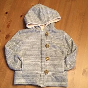 Girls zip up hoodie sweatshirt